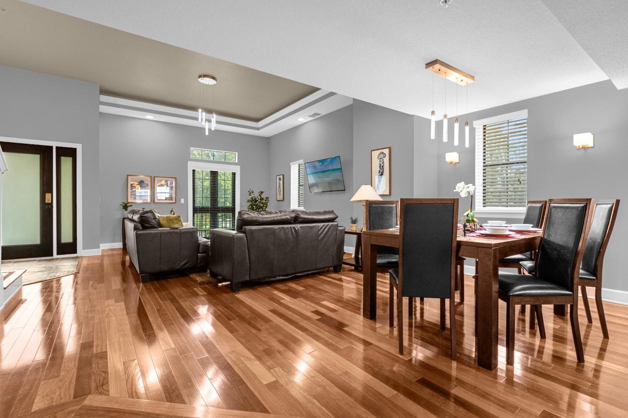 Cozy & Elegant 4Br Enchanted Townhouse - 1 Mile To Disney With Resort Pool, Gym, & Jacuzzi Orlando Exterior photo
