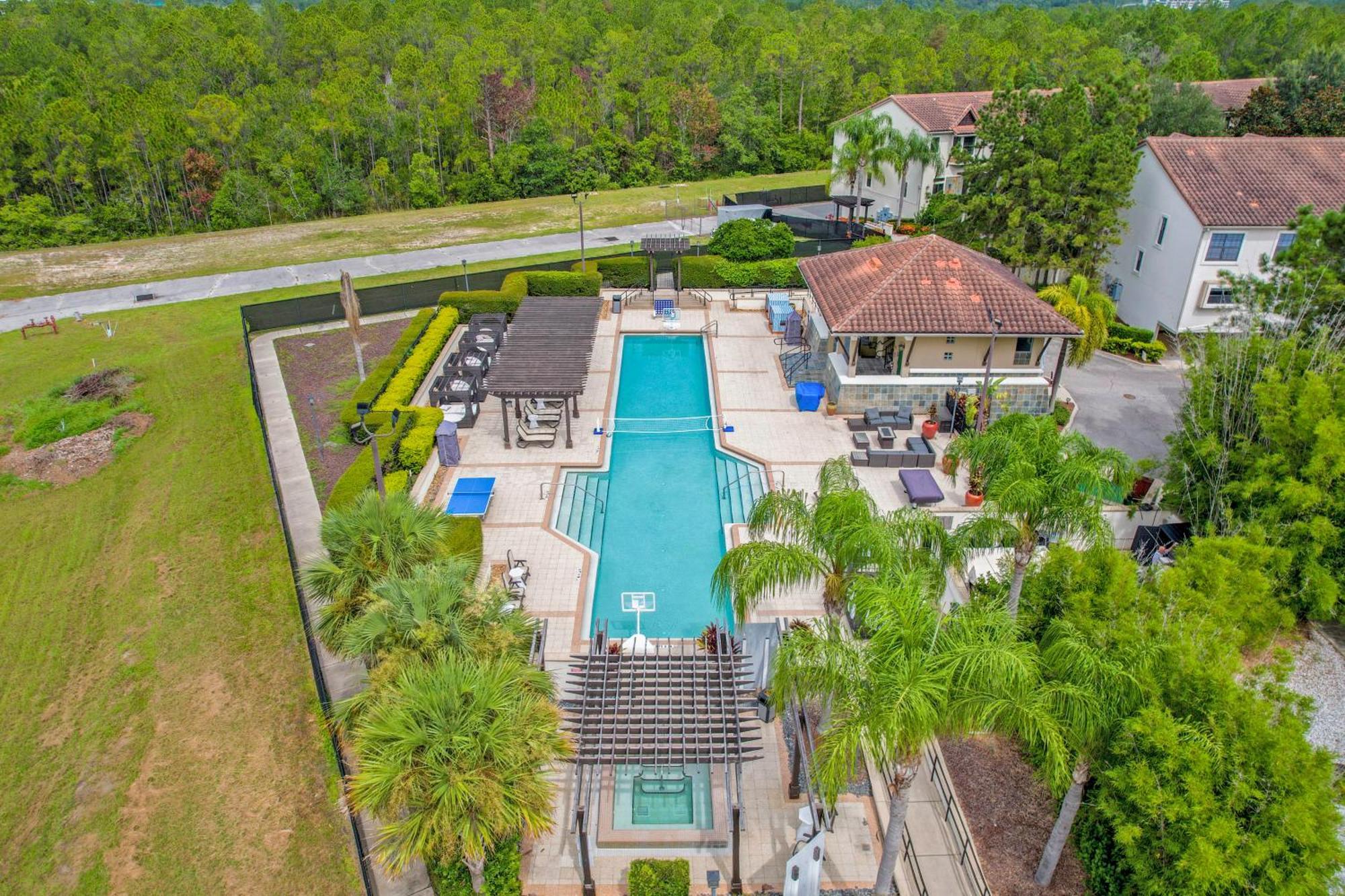 Cozy & Elegant 4Br Enchanted Townhouse - 1 Mile To Disney With Resort Pool, Gym, & Jacuzzi Orlando Exterior photo